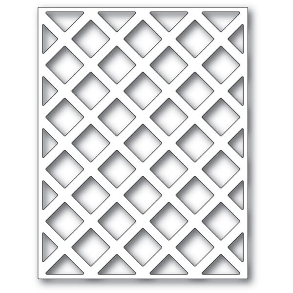 Poppystamps Craft Die - Lattice Plate 2427