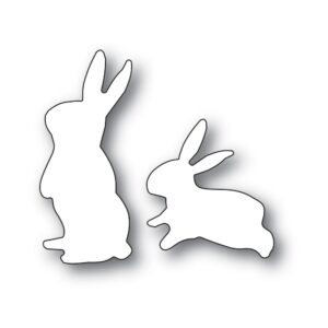 Poppystamps Craft Die - Spring Bunnies 2460