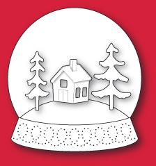 Open Studio Craft Die - Snowglobe Kit 30092
