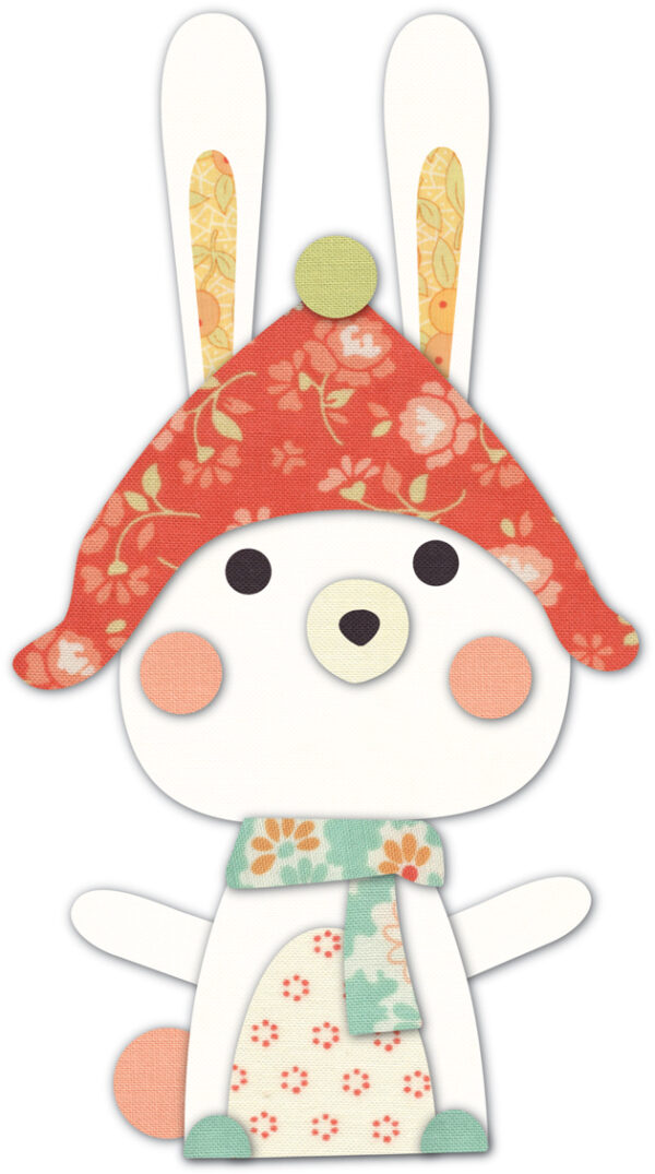 Open Studio Craft Die - Snow Bunny 30097