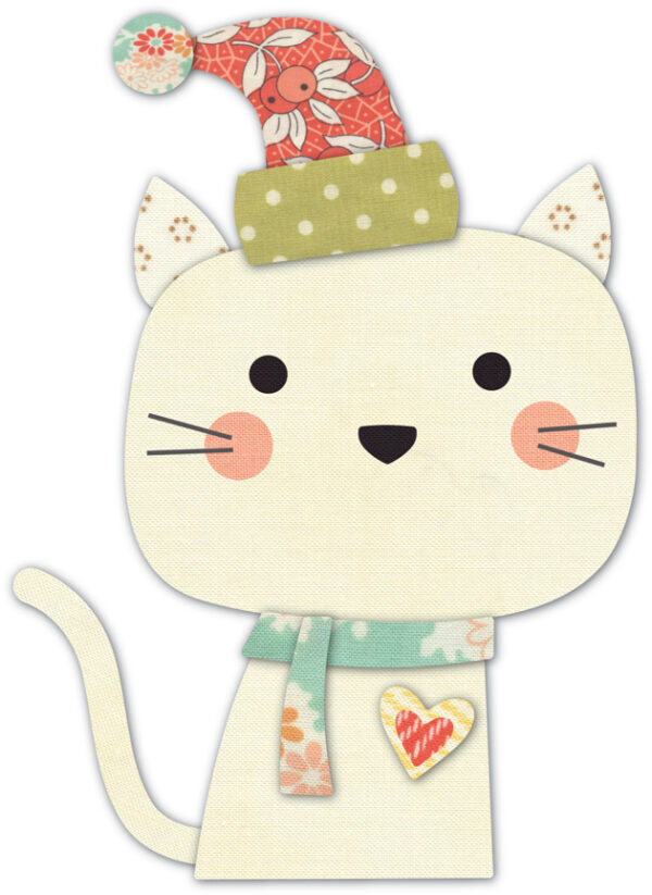 Open Studio Craft Die - Snow Kitty 30100