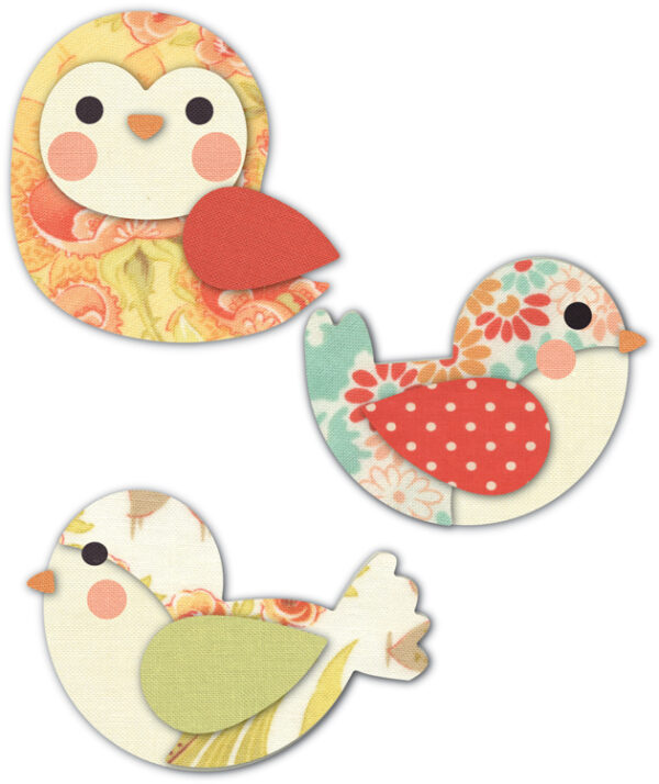 Open Studio Craft Die - Feathered Friends 30102