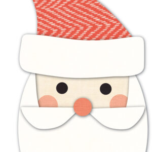 Open Studio Craft Die - Gleeful Santa 30103