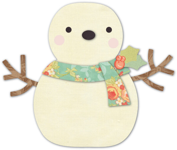 Open Studio Craft Die - Cheering Snowman 30105