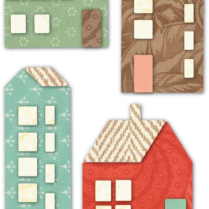 Open Studio Craft Die - Mountain Village Houses 30106