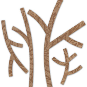 Open Studio Craft Die - Basic Forest Branches 30110