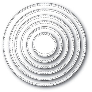 Open Studio Craft Die - Wrapped Circles 30014