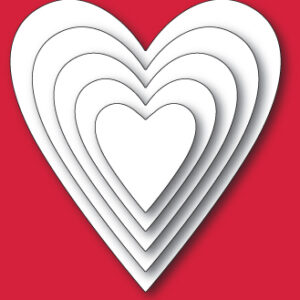 Open Studio Craft Die - Have a Heart 30118
