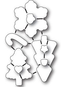 Open Studio Craft Die - Christmas Cookies 32185