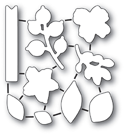 Open Studio Craft Die - Garden Sketches 32204