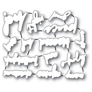 Open Studio Craft Die - Bold Christmas Greetings 32233