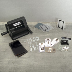 Sizzix Sidekick Starter Set (Black) Featuring Tim Holtz Designs