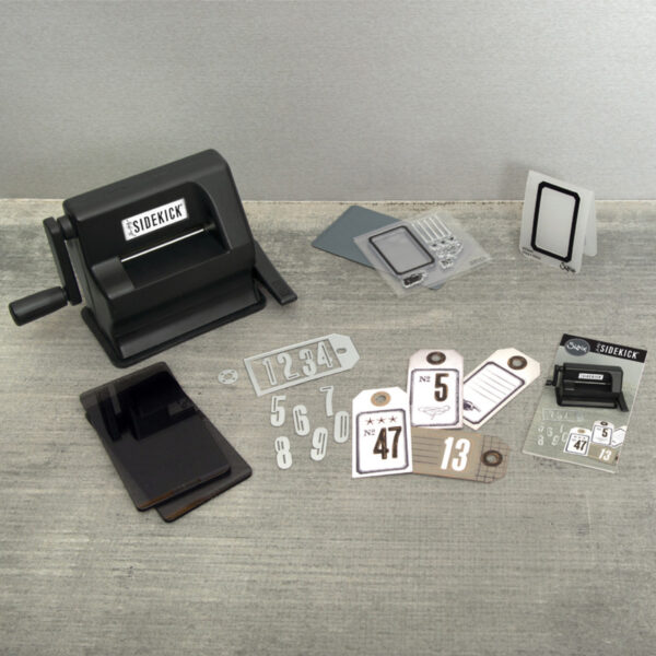Sizzix Sidekick Starter Set (Black) Featuring Tim Holtz Designs