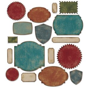 Tim Holtz® Alterations | Sizzix® Thinlits™ Die Set 17-Pack - Labels