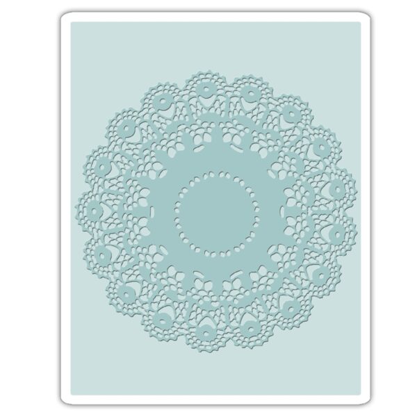 Tim Holtz® Alterations | Texture Fades™ Embossing Folder - Doily