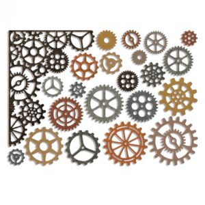 Tim Holtz® Alterations | Sizzix Thinlits™ Die Set 22-Pack - Gearhead