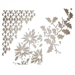 Tim Holtz® Alterations | Sizzix Thinlits™ Die Set 3-Pack - Mixed Media Christmas