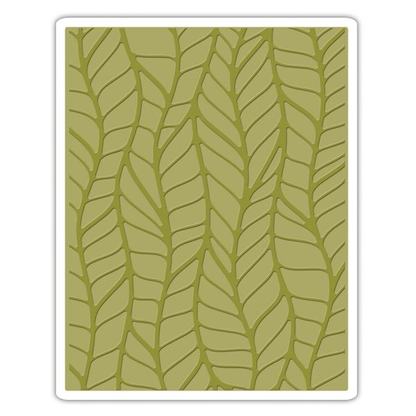 Tim Holtz® Alterations | Texture Fades™ Embossing Folder - Leafy