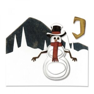 Tim Holtz® Alterations | Sizzix Thinlits™ Die Set 10-Pack - Snowman Scene