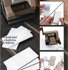Tim Holtz® Alterations Sizzix Accessory - Foam Adhesive Sheets - 2 1/2" x 4 3/4", 6 Sheets Assorted