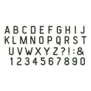 Tim Holtz® Alterations | Sizzix® Bigz XL Die - Letterboard