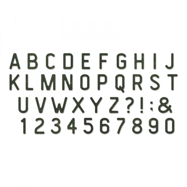 Tim Holtz® Alterations | Sizzix® Bigz XL Die - Letterboard