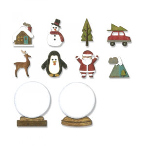 Tim Holtz® Alterations | Sizzix Thinlits™ Die Set 11-Pack - Tiny Snowglobes