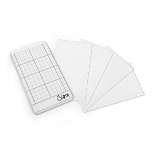 Sizzix Accessory - Sticky Grid Sheets, 2 1/2" x 4 1/2", 5 Pack