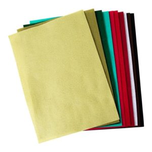 Sizzix Surfacez - Festive Colored Felt Sheets 10PK