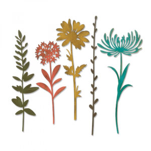 Tim Holtz® Alterations | Sizzix Thinlits™ Die Set 5-Pack - Wildflower Stems #1
