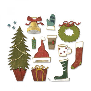 Tim Holtz® Alterations | Sizzix Thinlits™ Die Set 12-Pack - Festive Things