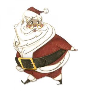 Tim Holtz® Alterations | Sizzix Thinlits™ Die Set 11-Pack - Jolly St. Nick, Colorize