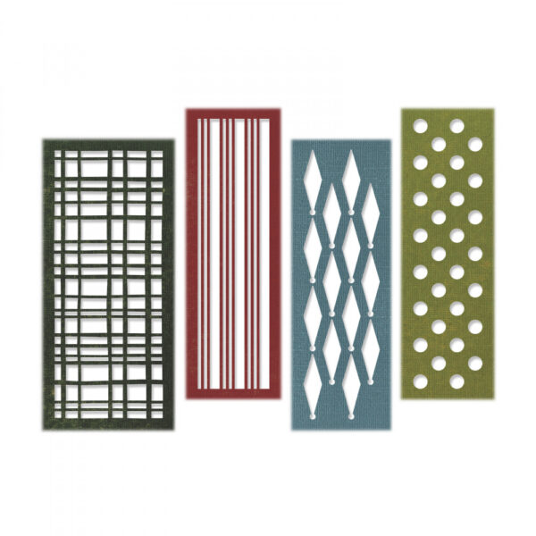 Tim Holtz® Alterations | Sizzix Thinlits™ Die Set 4-Pack - Festive Repeat