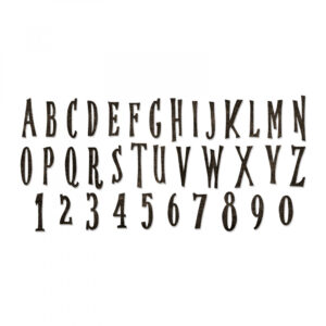Tim Holtz® Alterations | Sizzix® Bigz XL Alphabet Die - Handmade