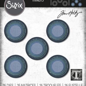 Tim Holtz® Alterations | Sizzix Thinlits™ Die Set 25-Pack - Stacked Circles