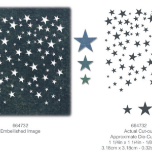 Tim Holtz® Alterations | Sizzix Thinlits™ Die Set 4-Pack - Falling Stars