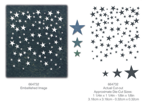 Tim Holtz® Alterations | Sizzix Thinlits™ Die Set 4-Pack - Falling Stars