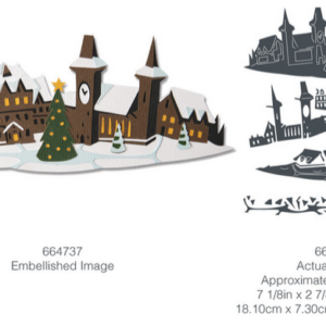 Tim Holtz® Alterations | Sizzix Thinlits™ Die Set 6-Pack - Holiday Village, Colorize