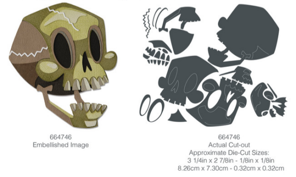 Tim Holtz® Alterations | Sizzix Thinlits™ Die Set 11-Pack - Skelly, Colorize