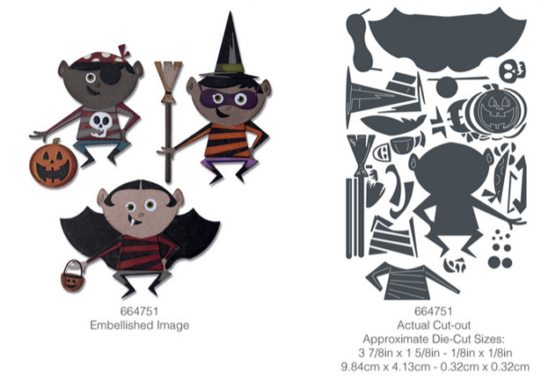 Tim Holtz® Alterations | Sizzix Thinlits™ Die Set 18-Pack - Trick or Treater