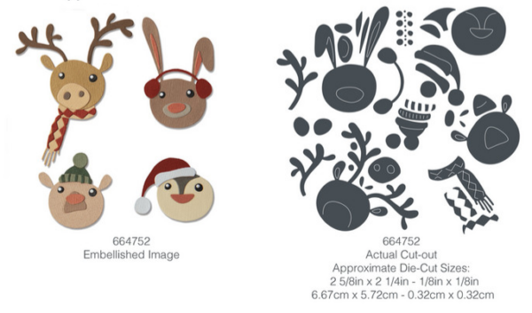 Tim Holtz® Alterations | Sizzix Thinlits™ Die Set 9-Pack - Winter Critters