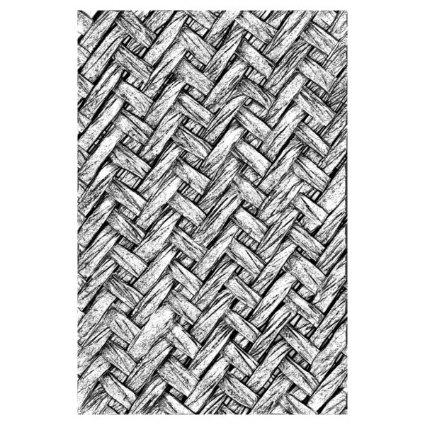Tim Holtz® Alterations | Texture Fades™ Embossing Folder - Intertwine