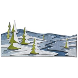 Tim Holtz® Alterations | Sizzix Thinlits™ Die Set 6-Pack - Snowscape, Colorize