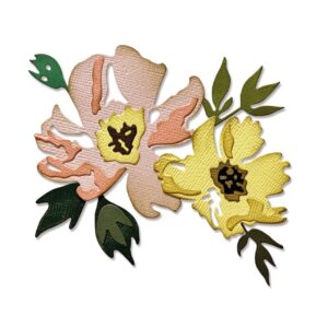 Tim Holtz® Alterations | Sizzix Thinlits™ Die Set 7-Pack - Brushstroke Flowers #1