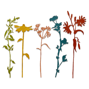 Tim Holtz® Alterations | Sizzix Thinlits™ Die Set 5-Pack - Wildflower Stems #3