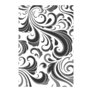 Tim Holtz® Alterations | Texture Fades™ Multi-Level Embossing Folder - Swirls