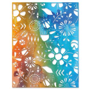 Tim Holtz® Alterations | Sizzix Thinlits™ Die - Folk Flowers