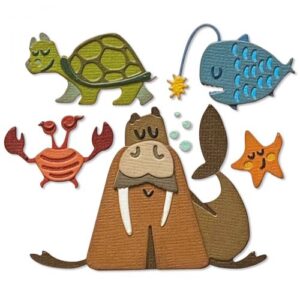 Tim Holtz® Alterations | Sizzix Thinlits™ Die Set 23-Pack - Under the Sea #2, Colorize