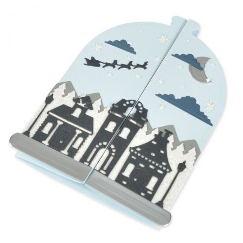 Sizzix Thinlits Die Set 13PK - Card, Bell Jar Fold-a-Long
