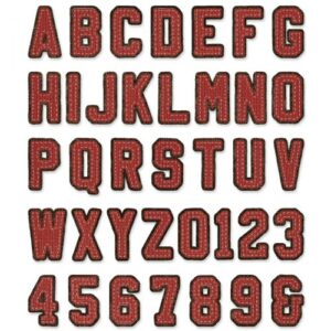 Tim Holtz® Alterations | Sizzix Thinlits™ Die Set 37-Pack - Alphanumeric Varsity